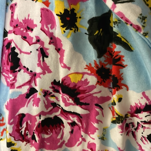 Maternity Robe NWT 2 Pockets Sewn Belt 95% Cotton 5% Spandex Size Large/XL - Picture 9 of 15